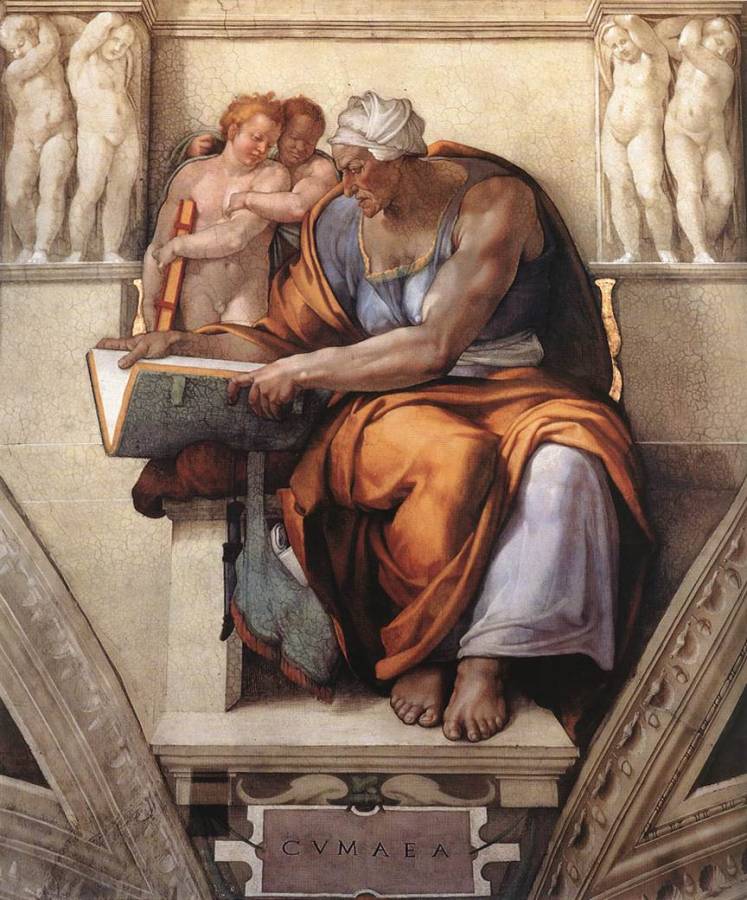 Michelangelo - Sibyles - La Sibyle de Cumes.jpg